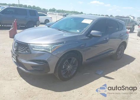 2020 Acura Rdx A-Spec Package from USA, damaged, VIN 5J8TC1H64LL016905